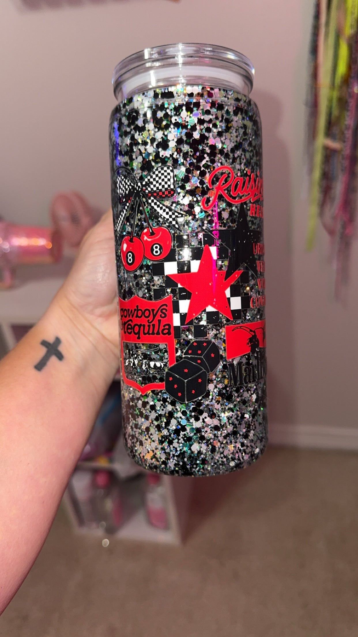 premade 20oz w/handle