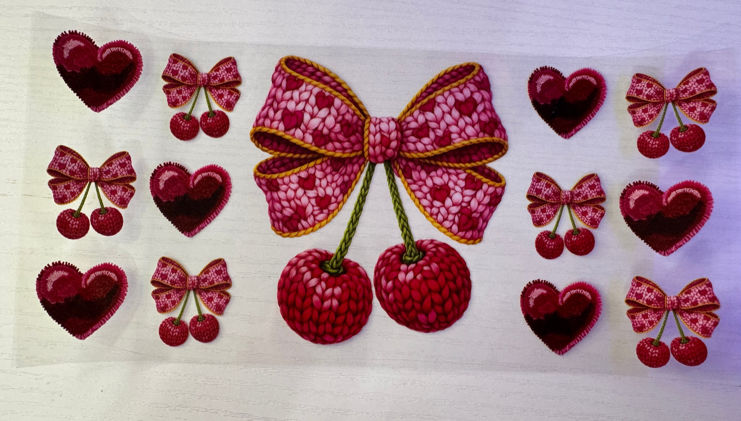 cherries/bows