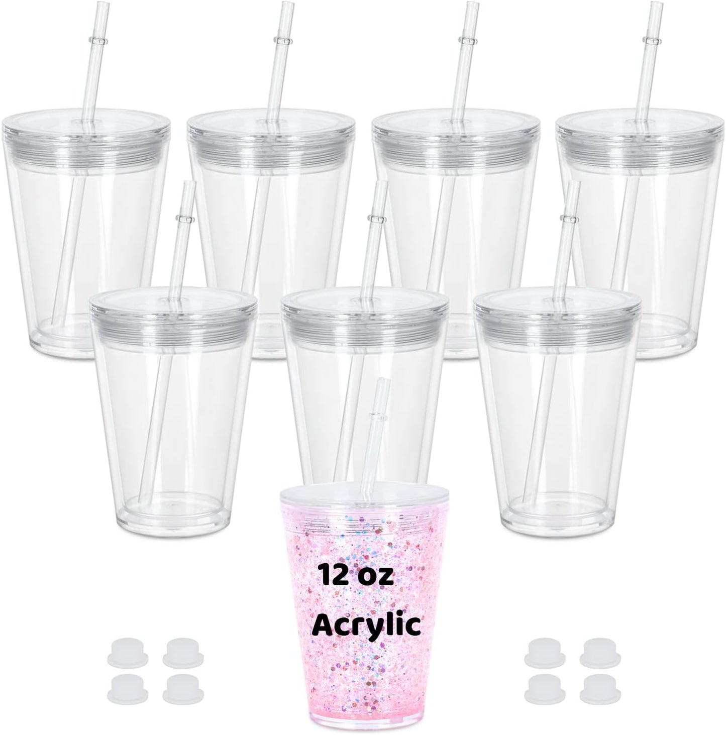 12oz kid acrylic tumbler